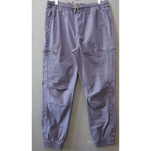 Men Basic Casual Drawstring Jogger Pants Size Medium Slash Pockets by Union